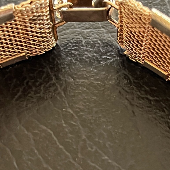 Vintage Etch Gold filled bracelet - Picture 2 of 5